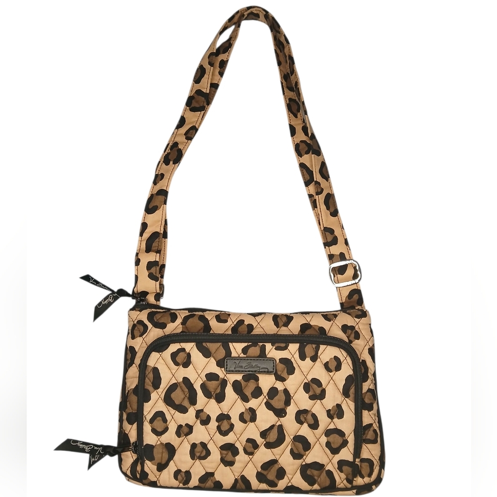 Vera Bradley Leopard Print Crossbody Bag